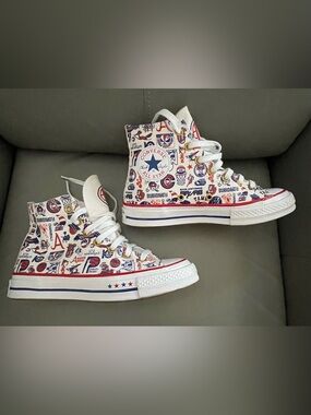 Converse Chuck 70 American Basketball Association High Canvas, Men 4.5/Women 6.5